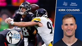 “Disappointing”  Falcons QB Kirk Cousins on Atlanta’s Week 1 Loss to Steelers  The Rich Eisen Show [upl. by Ful]