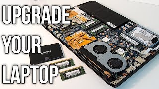 Upgrading Your Laptop  CPU  Graphics  RAM  Disk [upl. by Lowndes261]