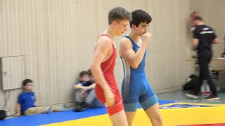 Wrestling  Ringen MDM 2024 in Jena Jugend B U14 57 kg Murat  Salamov Finale 1  2 [upl. by Rafa]