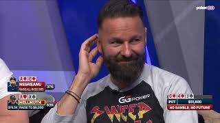 Daniel Negreanu Clashes with Phil Hellmuth Leading to Epic Speech [upl. by Naitsirk]