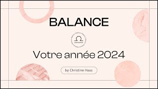 Horoscope 2024 Balance ♎️ Christine Haas amp Zoé Lafont [upl. by Inram162]