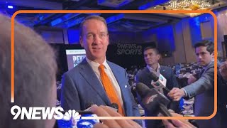 Peyton Manning talks about new Broncos QB Bo Nix [upl. by Eirrek]