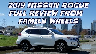 2019 Nissan Rogue Full Review from Family Wheels [upl. by Nawyt]