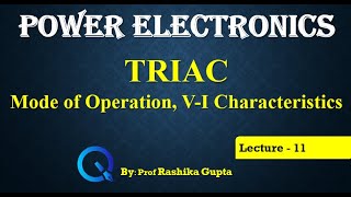 The Triac and the Diac Construction and VI characteristics 9102014 [upl. by Ready597]