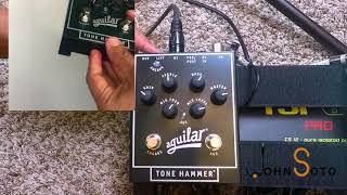 Pt1 Aguilar AG Preamp Review  Tutorial  Demo [upl. by Postman891]