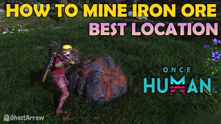 Once Human  How to Get Iron Ore [upl. by Asilak]