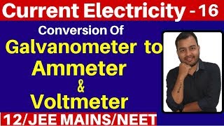 Moving coil galvanometer  Ammeter and voltmeter  Moving Charges amp magnetism  12 Physics cbse [upl. by Eimia]