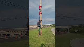 Greasy Pole Climb Practice 3b [upl. by Sage]