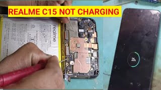 REALME C12C15C21YC11 CHARGING PROBLEM [upl. by Enilraep]