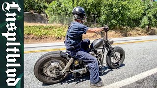 Shovelhead BOBBER Ride [upl. by Tsan]