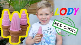 Jak zrobić owocowe lody🍦Domowy przepis na pyszne lody✅  BEZ CUKRU 🍓🍌❄️❄️❄️ [upl. by Natalia]