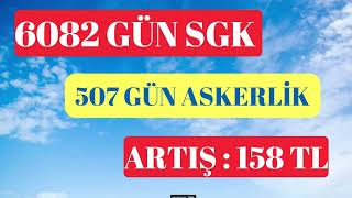 507 GÜN Askerlik Ödedik maaş Ne Oldu emekli eyt sgk bağkur [upl. by Enorahs]