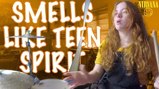 Smells Like Teen Spirit  Nirvana  Drum Cover [upl. by Mafalda]