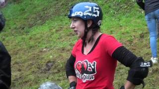 Gloucestershire Cheese Rolling 2017 at Coopers Hill Brockworth [upl. by Powel249]