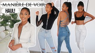 MANIERE DE VOIR IM SHOOK  TRY ON HAUL SPRINGSUMMER COLLECTION  Antoinette Victoria [upl. by Sybila]