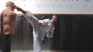 How to  Tutorial Reverse Turning Kick AKA Spinning Hook Kick 반대돌려차기 後ろ回し蹴り [upl. by Annoved275]