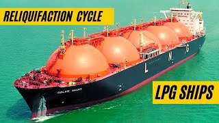 LPG Reliquifaction Cycle  Basic Principle [upl. by Lilaj223]