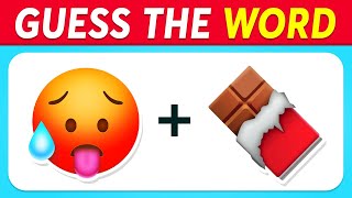 Guess the Word by Emoji  Emoji Quiz Challenge 2024 [upl. by Barry]