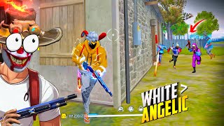 FREEFIRE 🔥White Angelic Pant OP Solo vs Squad 🎯17 Kills Total Garena free fire PK GAMERS freefire [upl. by Amme]