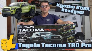 Cooler Pickup Truck  Kyosho Tacoma TRD Pro mit KB10L Chassis als Readyset [upl. by Lonne]