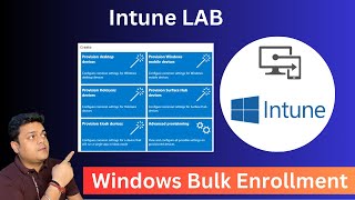 Microsoft Intune Windows Devices Bulk Enrollment  Step by Step Guide [upl. by Oirretno]