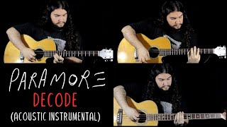 Paramore  Decode Acoustic Instrumental Version [upl. by Norek683]