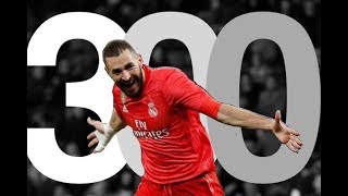 Karim Benzema • 300 career goals • 2006  2019 [upl. by Anileh]