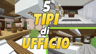 COME ARREDARE UNA CASA IN MINECRAFT ➜ L UFFICIO [upl. by Durarte606]