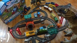 Thomas amp Friends 5 in 1 Builder Set Trackmaster Set Playtime w Hulyan [upl. by Irolav]