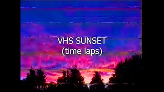 free VHS SUNSET time laps [upl. by Idolem]