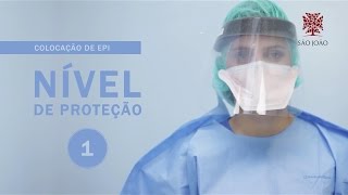 Colocação e Remoção do Equipamento de Proteção Individual para vírus Ébola  Parte 1 [upl. by El538]