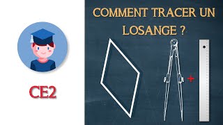 Tracer un losange  CE2  Petits Savants [upl. by Lenz]