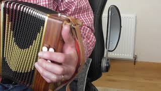 Joe Huttons March  DG Melodeon Video Performance [upl. by Gnem]