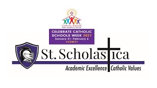 St Scholastica Catholic Schools Week 2021 [upl. by Elinad]