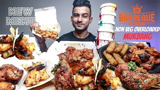 Barbeque Nation New Non Veg Overloaded Box amp Non Veg Grills in a Box MUKBANG  Akshanshu Aswal [upl. by Ahsanat]