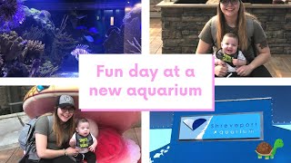 Shreveport Aquarium  Babys first time  quotGo to bedyou all from Shrevepoetquot [upl. by Ravilob624]