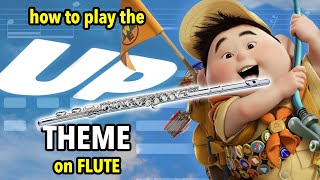 How to play Married Life on Flute  Flutorials [upl. by Sewell]