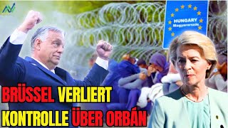 Ungarn gibt nicht nach gegenüber der EU  Wie blockierte Orbán von der Leyens Migrationspläne [upl. by Acinom482]