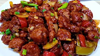 Restaurant Style Chili Chicken with Secret Tips  Dry Chicken Chilli Recipe [upl. by Ardaid]