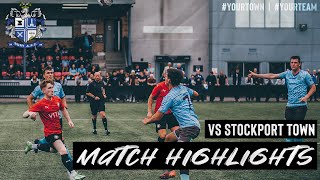 VS Stockport Town FC A 2 July 2022  Match Highlights  Bury AFC [upl. by Brett859]