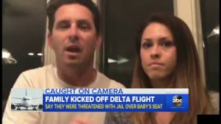 family kicked off delta flight  delta kicks off family  delta family kicked off [upl. by Letsyrc]