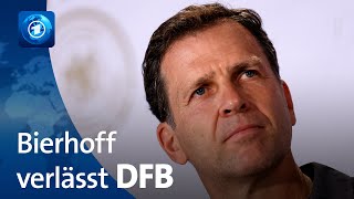 Oliver Bierhoff löst nach WMDebakel Vertrag mit dem DFB auf [upl. by Ecerahc]