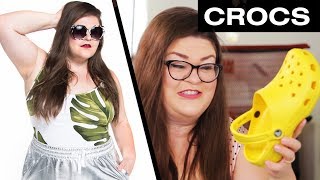 Kristin Tries To Style Outfits With Crocs • Ladylike [upl. by Valtin]