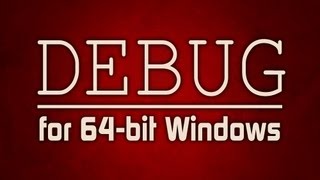 Running DEBUG on 64bit Windows [upl. by Nnylsia]