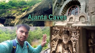 Ajanta CavesAjanta Caves vlogAjanta Ellora cavesgangaram vlogsmaharashtra [upl. by Norvell]