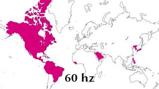 50 Hz vs 60 Hz vs 400 hz AC Hum Sound Comparsion [upl. by Tiana]