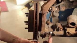 Autofocus  How to remove a rusted stuck brake rotor [upl. by Min]