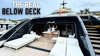 211  67M Motor Yacht Loon REAL Below Deck Crew Life with motoryachtloon thecrewchef [upl. by Ilaire]