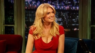 Kate Upton on Her SI Cover Late Night with Jimmy Fallon [upl. by Alusru]