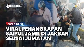 Viral Penangkapan Saipul Jamil di Jakbar seusai Jumatan Teriak Minta Tolong Sambil Duduk di Jalanan [upl. by Anna-Diana]